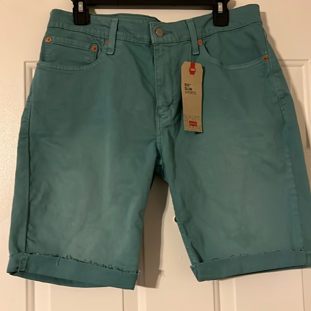 NWT Levi’s Strauss Denim Shorts, Slim 511